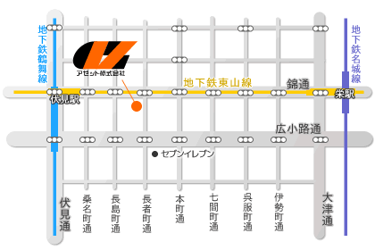 名古屋本社マップ